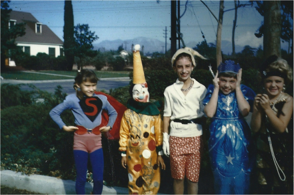 Wells School Halloween Day 1959